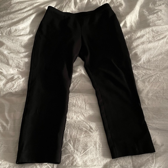 Estelle and Finn cropped casual pants, pull up, stretch, GUC, Size 10. - Picture 5 of 15